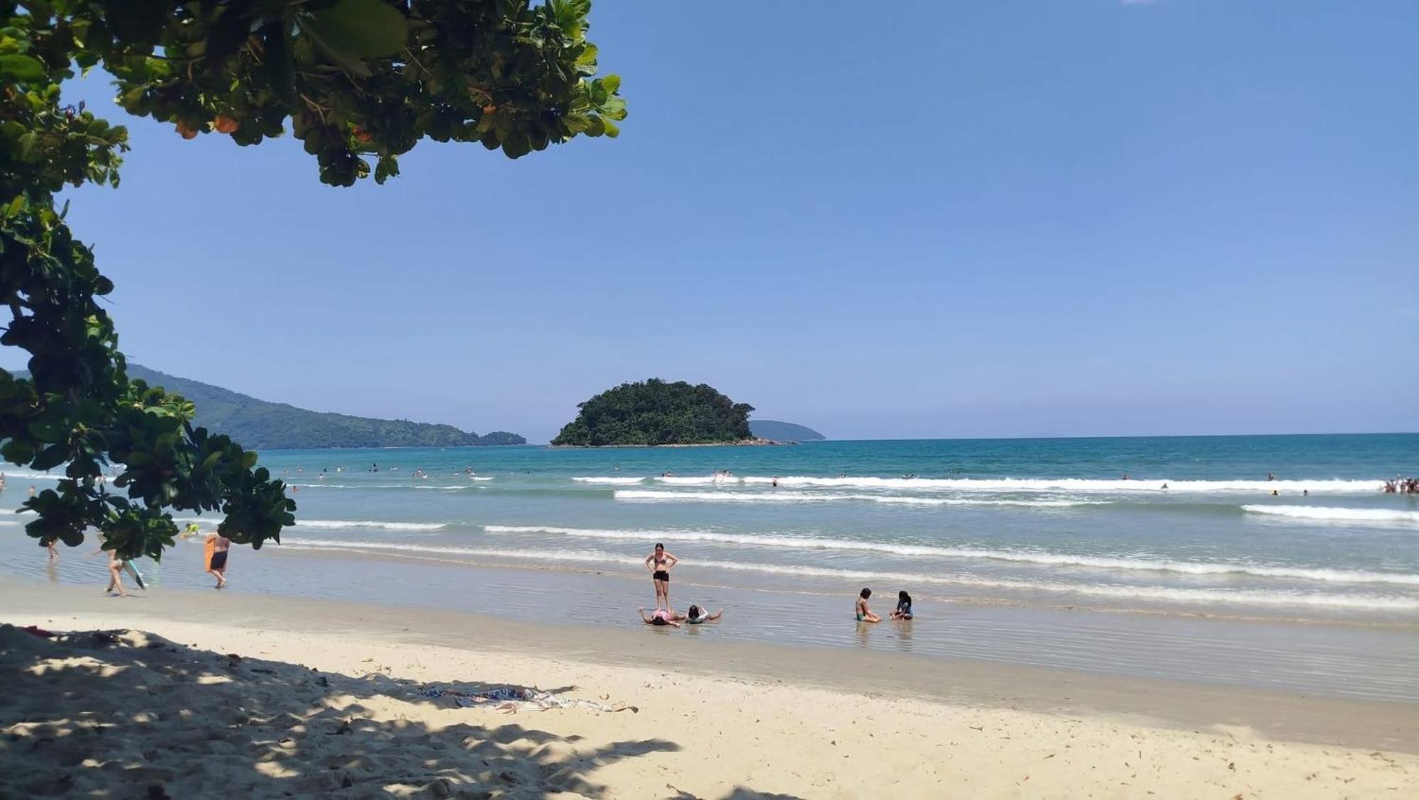 Appartamento Ap Da Drika Ubatuba Esterno foto