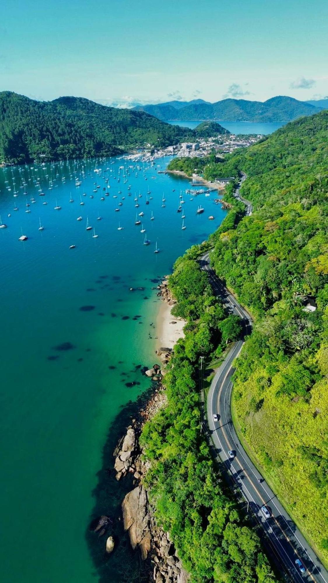 Appartamento Ap Da Drika Ubatuba Esterno foto